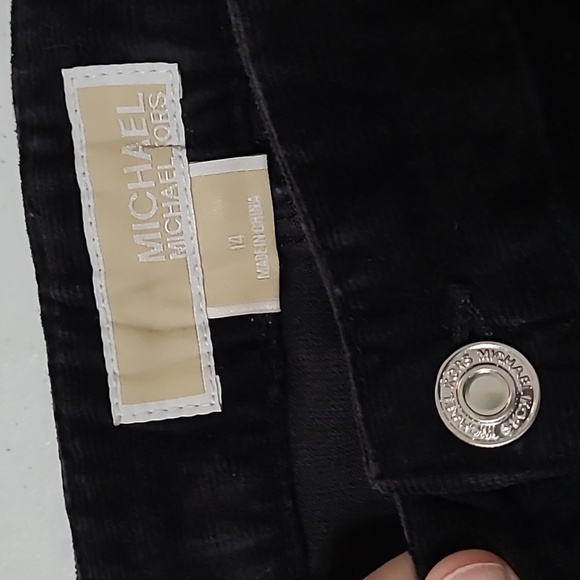 MICHAEL Michael Kors Black Boot Cut Corduroy Pants size 14 - Picture 3 of 8